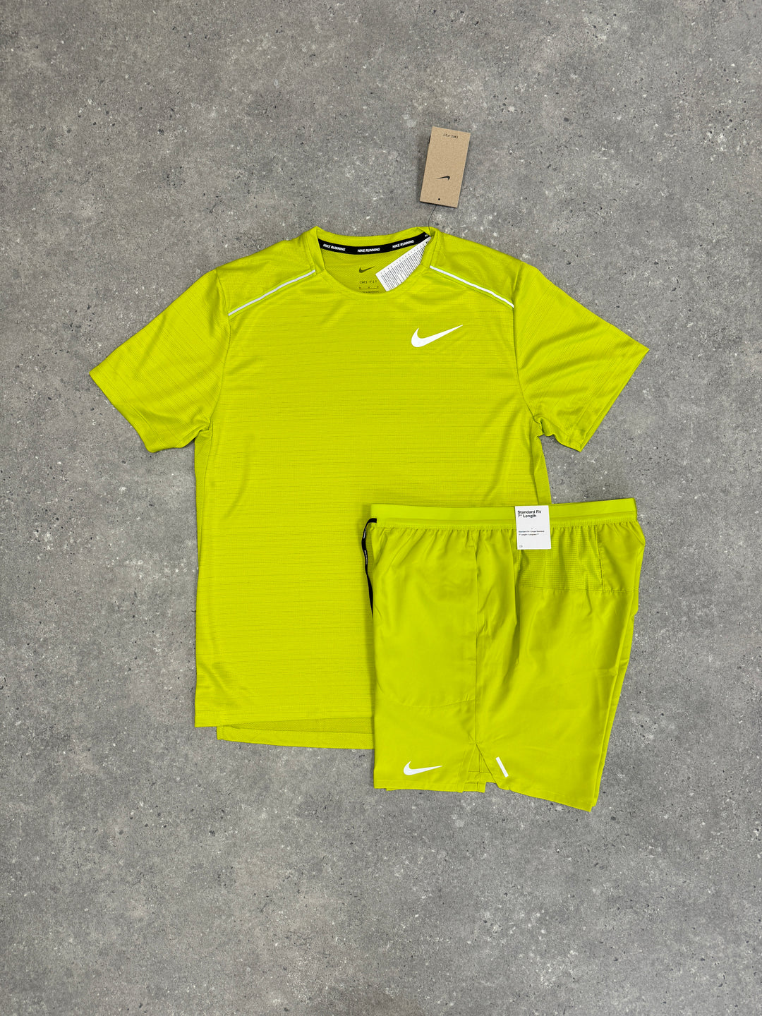 Nike Miler Cactus Short Set