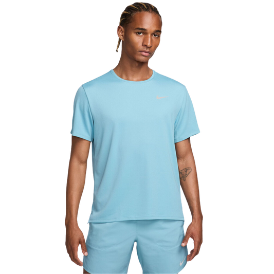 Nike uv miler t-shirt 'denim turquoise'