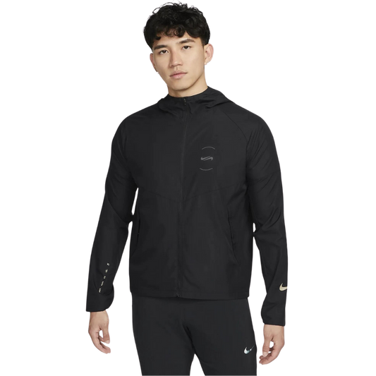 Nike repel miler spiral jacket 'black'