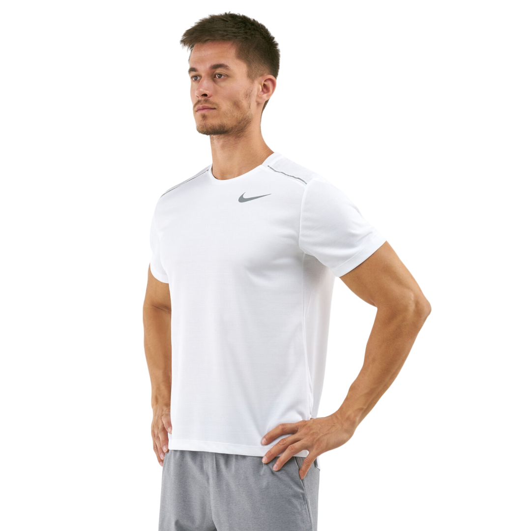 Nike miler 1.0 T-shirt 'white'