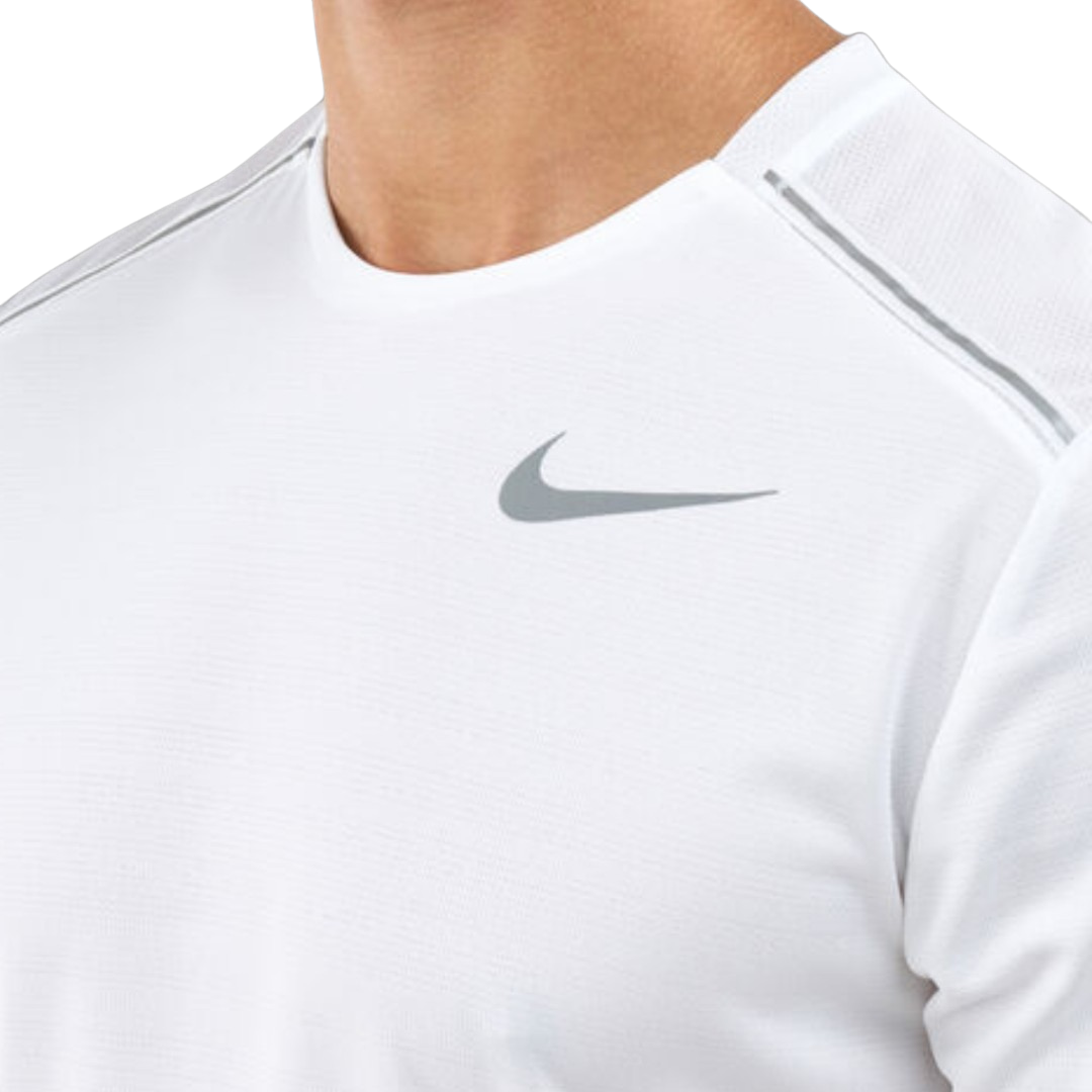 Nike miler 1.0 T-shirt 'white'