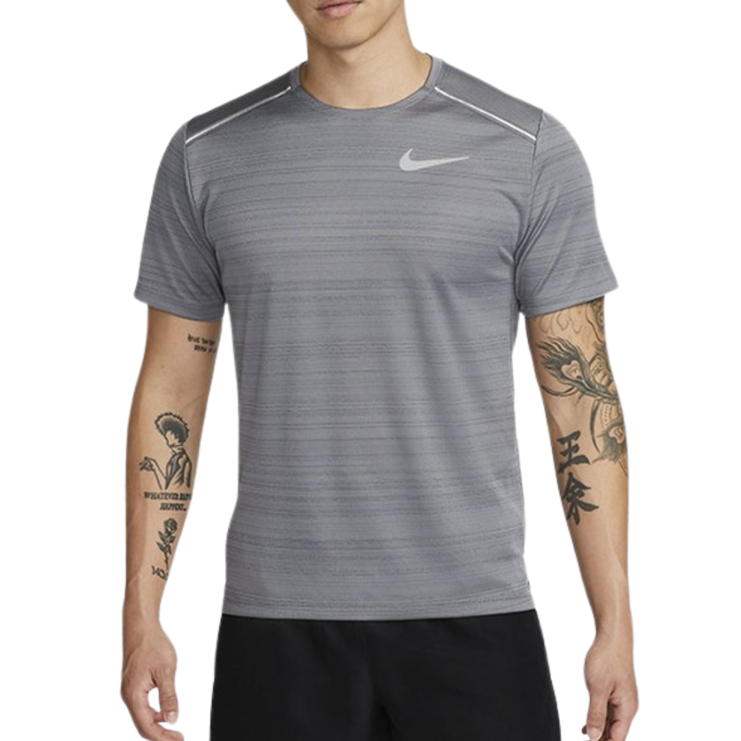 Nike miler 1.0 T-shirt 'grey'