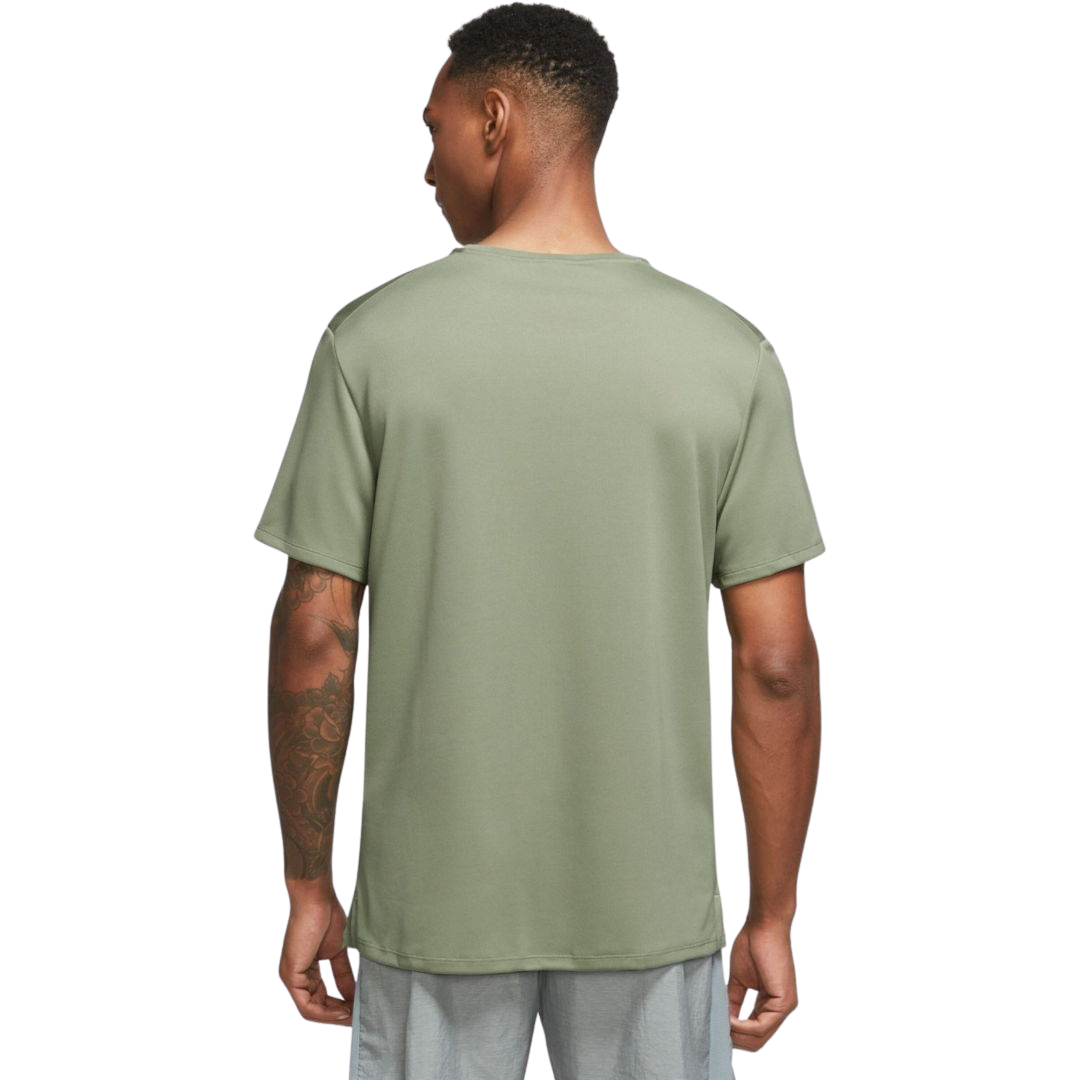 Nike running division t-shirt 'oil green'