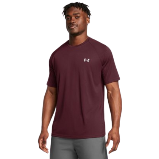 Under armour velocity t-shirt 'burgundy'