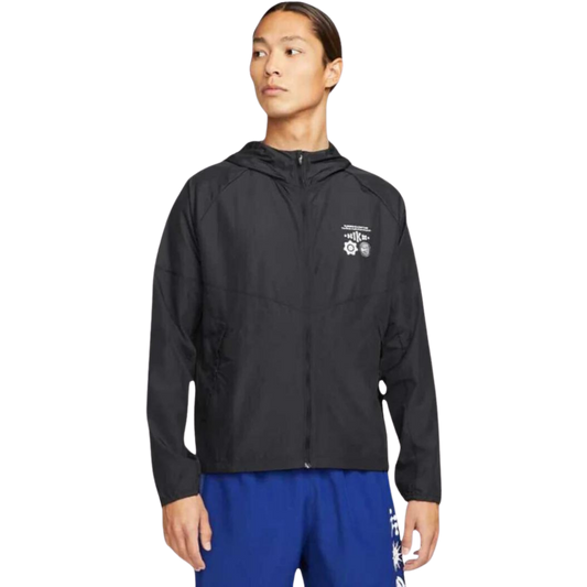 Nike repel wildrun windrunner jacket 'black'