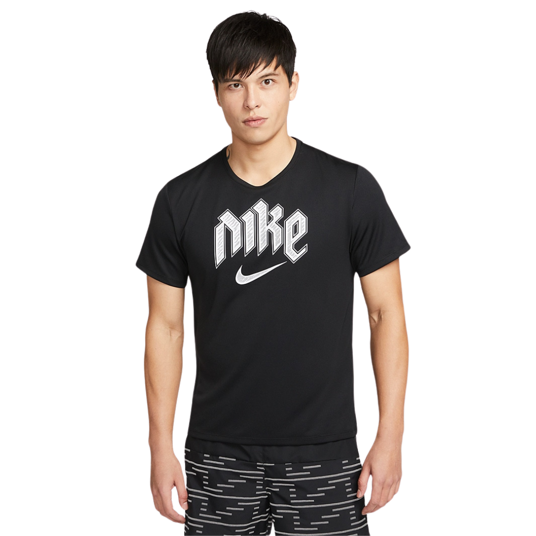 Nike running division t-shirt 'black'