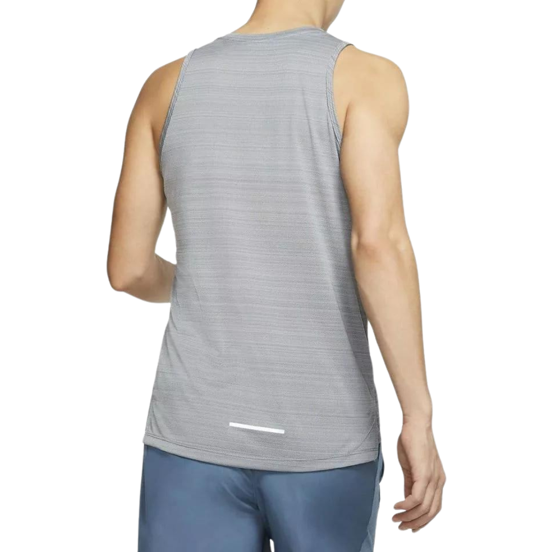 Nike dri-fit miler tank t-shirt 'grey'